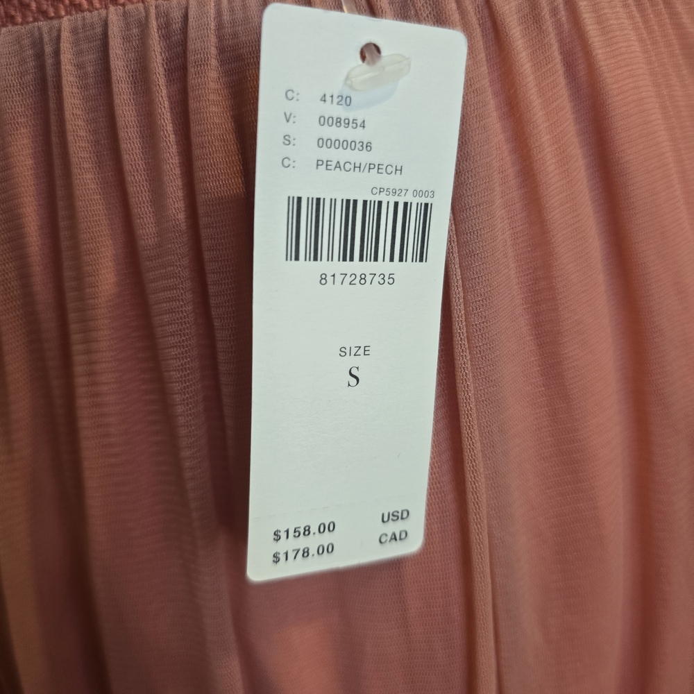 Anthropologie Coral Ruffled Maxi Skirt - Picture 5 of 6